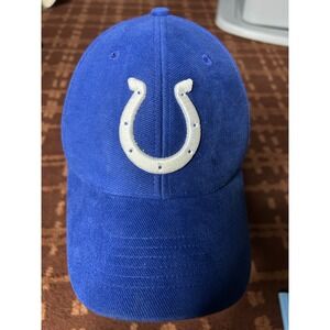 Indianapolis Colts NFL Hat Cap Blue Embroidered Horseshoe Football